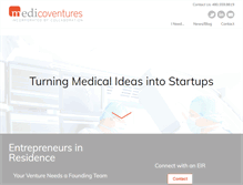 Tablet Screenshot of medicoventures.com